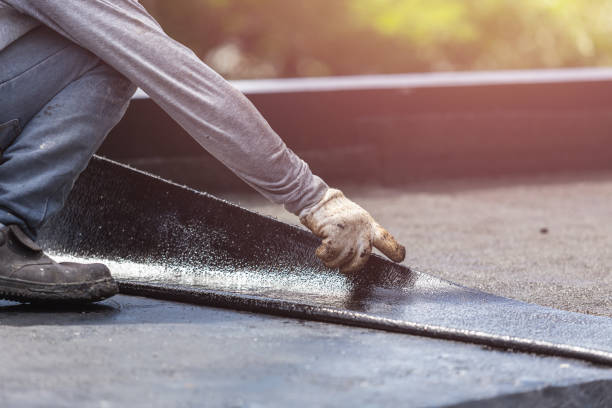 Professional Vapor Barrier Installation technician working in East Setauket, NY